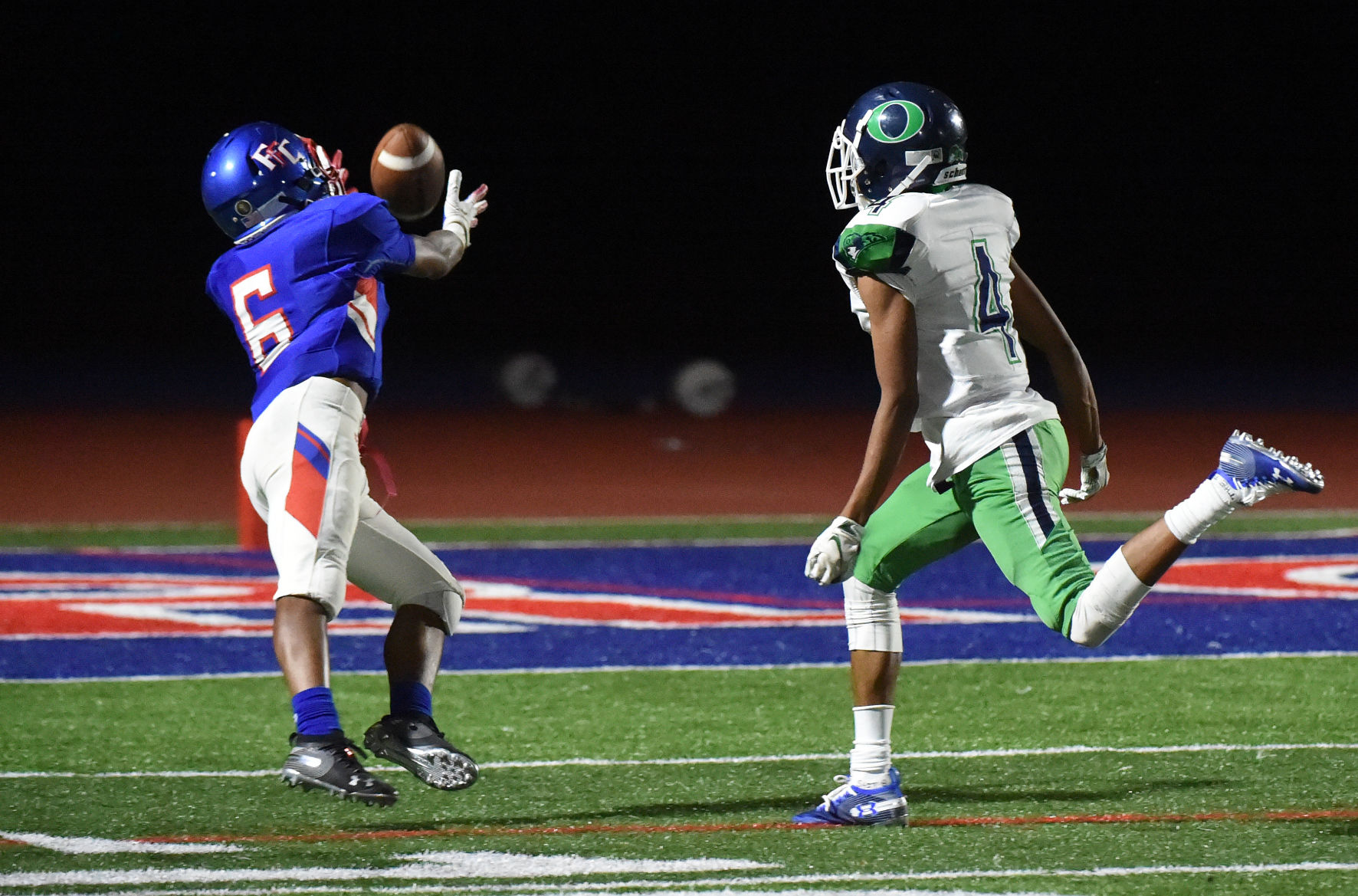PHOTOS: Fountain-Fort Carson Trojans (21) Overland Trailblazers (29)